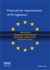 Proposals for improvements of EU legislation