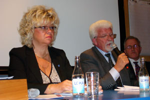 Anita Roll VD Qtema, Rune Andersson, grundare av Mellby Gård AB och Vilhelm Andersson, Skatteverket, var några av de personer som deltog i panelen. 